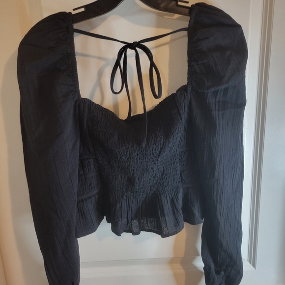Free People Aurora Top Black - Picture 4 of 7